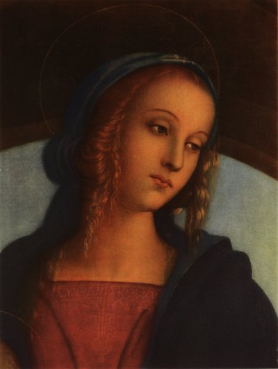 Madonna by Pietro Perugino (1446-1523) by Pietro Perugino